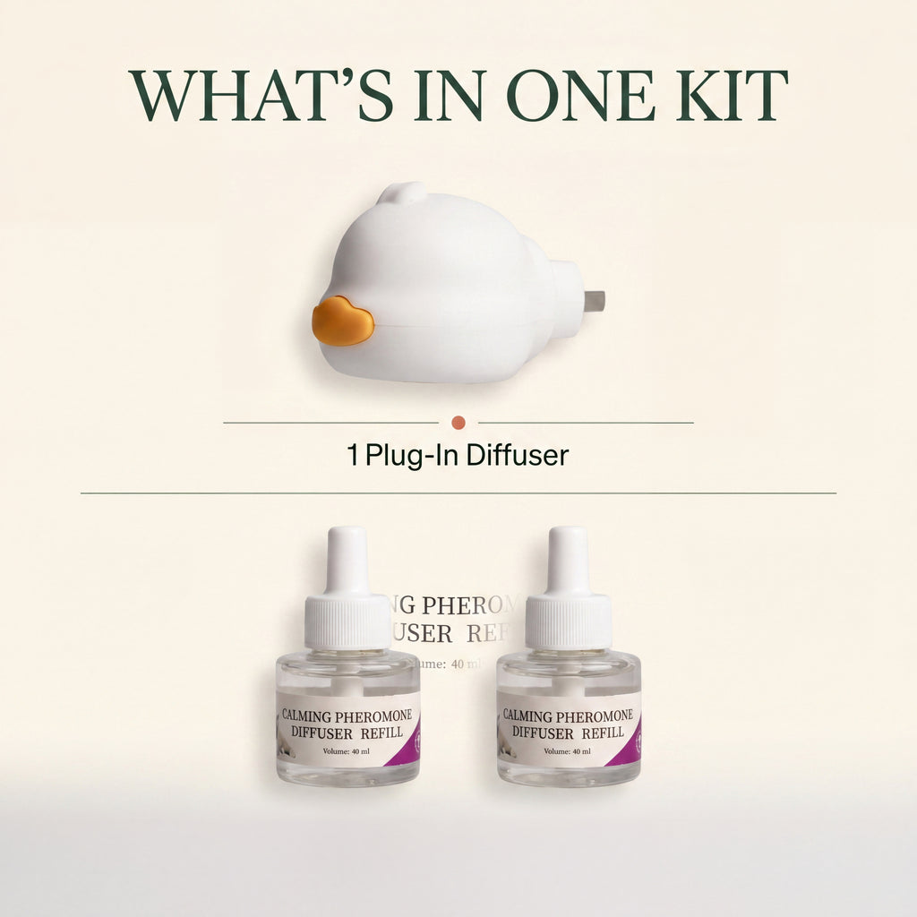 What is included in one Evasri Cat Calming Diffuser Kit
